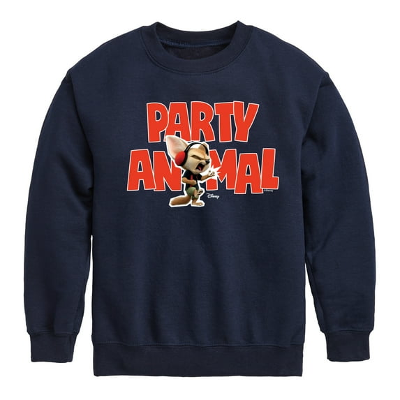 Disney Zootopia - Party Animal - Toddler & Youth Crewneck Fleece Sweatshirt