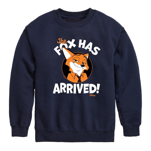 Disney Zootopia - The Fox Has Arrived - Toddler & Youth Crewneck Fleece Sweatshirt