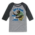 thumbnail image 1 of Disney Zootopia - Your Own Pace  - Toddler & Youth Raglan Graphic T-Shirt, 1 of 5