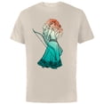 thumbnail image 1 of Disney and PIXAR Brave Merida Stylized T-Shirt - Short Sleeve Cotton T-Shirt for Adults - Customized-Natural, 1 of 5