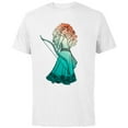 thumbnail image 1 of Disney and PIXAR Brave Merida Stylized T-Shirt - Short Sleeve Cotton T-Shirt for Adults - Customized-White, 1 of 5