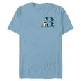 thumbnail image 1 of Disney and Pixar Alphabet Monogram Letter B Buzz Lightyear - Short Sleeve Blended T-Shirt for Adults - Customized-Ocean Blue, 1 of 5