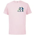 thumbnail image 1 of Disney and Pixar Alphabet Monogram Letter B Buzz Lightyear - Short Sleeve Cotton T-Shirt for Adults - Customized-Soft Pink, 1 of 5