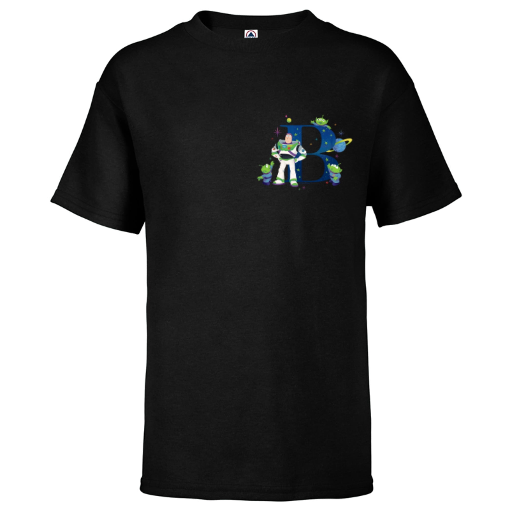 Disney And Pixar Alphabet Monogram Letter B Buzz Lightyear - Short ...