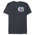 thumbnail image 1 of Disney and Pixar Alphabet Monogram Letter N for Finding Nemo - Short Sleeve Blended T-Shirt for Adults - Customized-Navy Heather, 1 of 5
