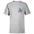 thumbnail image 1 of Disney and Pixar Alphabet Monogram Letter N for Finding Nemo - Short Sleeve T-Shirt for Kids - Customized-Athletic Heather, 1 of 5