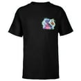 thumbnail image 1 of Disney and Pixar Alphabet Monogram Letter N for Finding Nemo - Short Sleeve T-Shirt for Kids - Customized-Black, 1 of 5