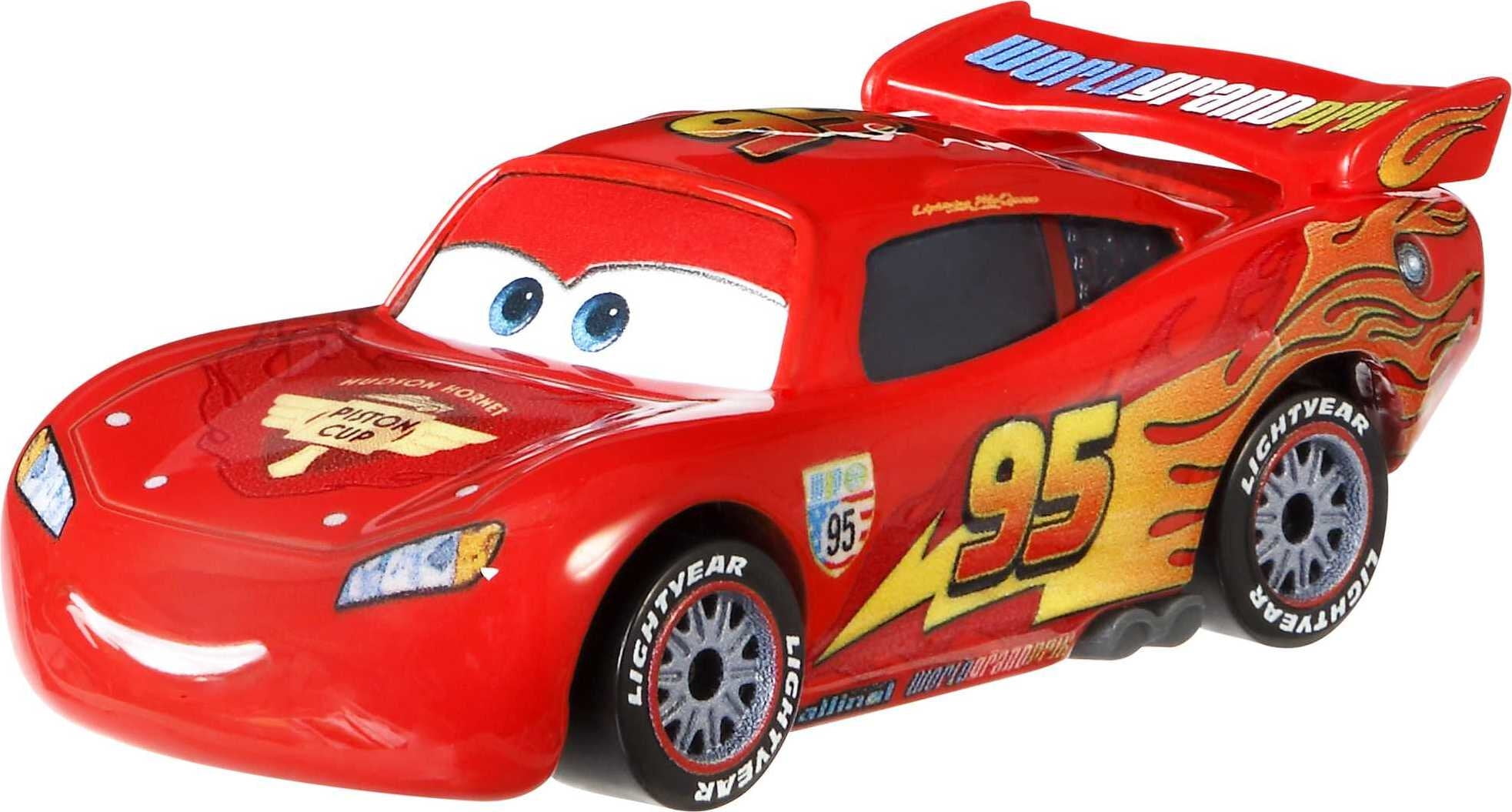  Disney Pixar Cars Diecast, Transforming Lightning McQueen :  Toys & Games