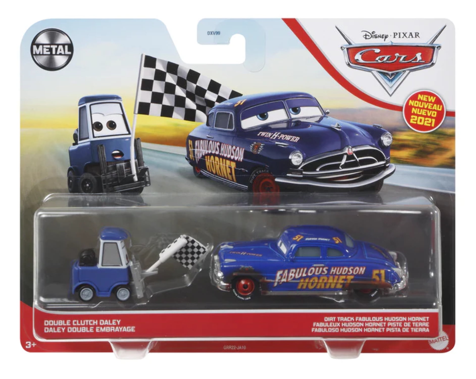 Disney and Pixar Cars 3 2 Pack Assortment 1 55 scale Fan Favorite Die Cast Vehicles