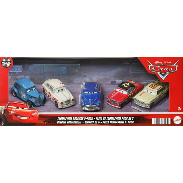 Disney and Pixar Cars 3 Thomasville Raceway 5-Pack of 1:55 Scale
