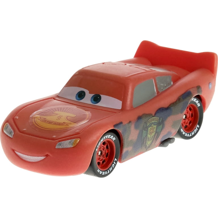  Disney Pixar Cars Road Trip Lightning McQueen 1:55 Scale : Toys  & Games