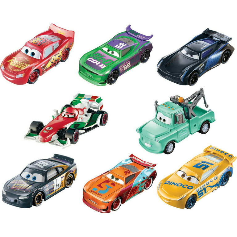 Disney Pixar Cars Road Trip Lightning McQueen 1:55 Scale