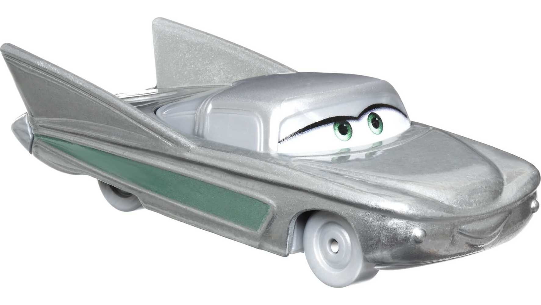 Disney and Pixar Toy Character Vehicle Collectible Car, Scale Die-Cast Disney100 Cars Flo 1:55