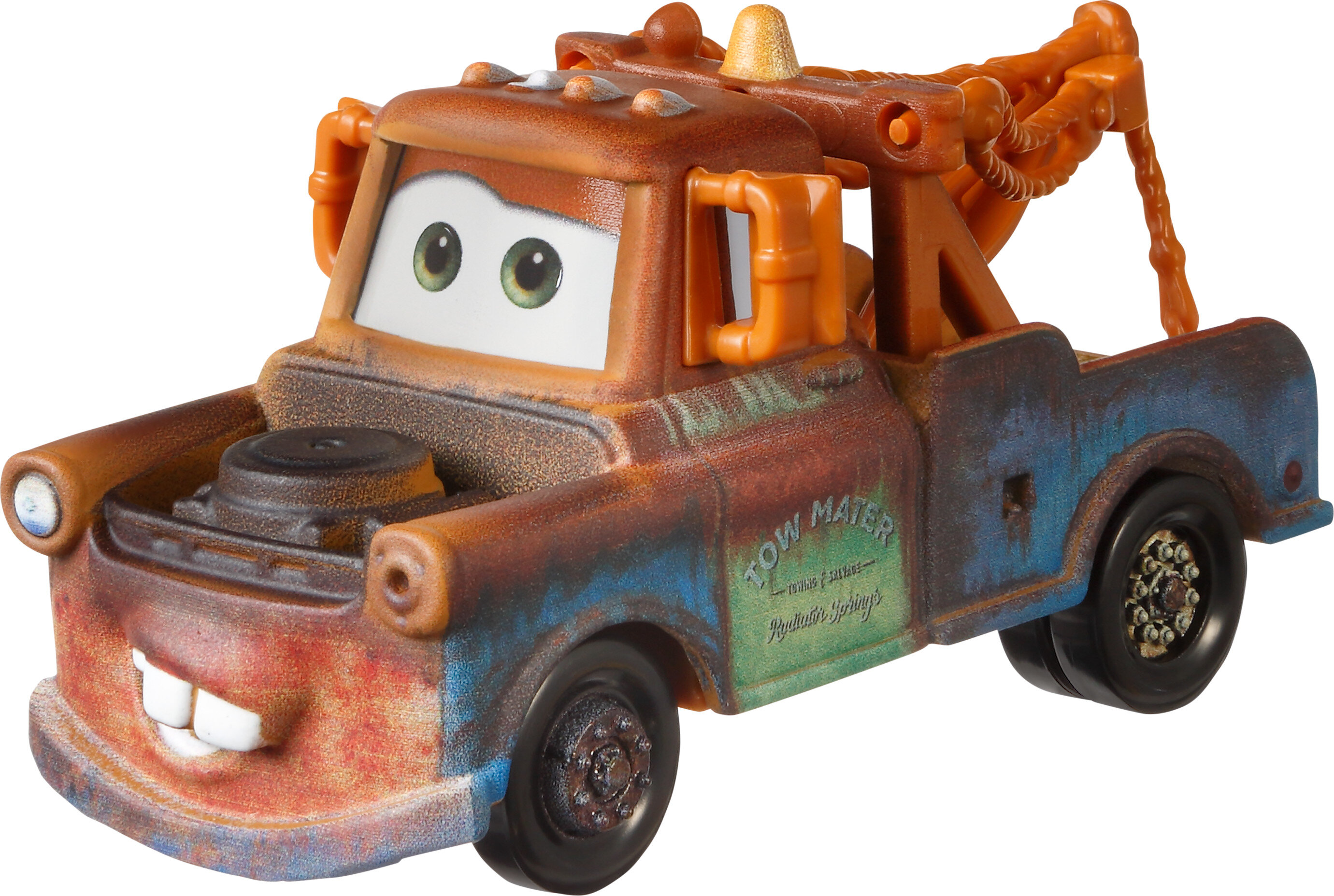 Disney And Pixar Cars Mater Die-cast Character Car, 1:55 Scale 