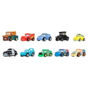Disney and Pixar Cars Mini Racers 10-Pack, Set of 10 Toy Vehicles from the Movie Styles May Vary