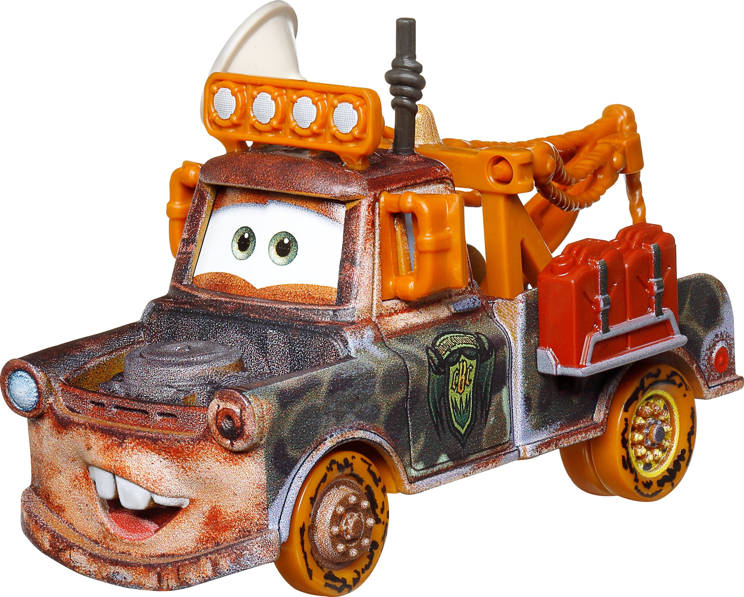 Disney and Pixar Cars On The Road Cryptid Buster Mater Die-Cast Truck, 1:55  Scale Collectible Toy 