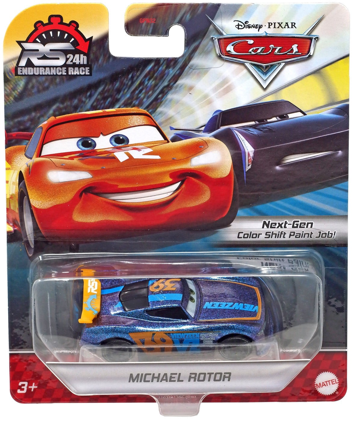 Disney cars 3点セット Disney Pixar Cars Toys: Next Gen Racers for 24-Hr Endurance Race