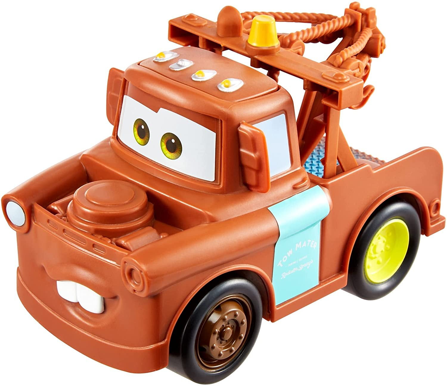 Disney and Pixar Cars Track Talkers Mater, 5.5-In Sound Effects Vehicle 