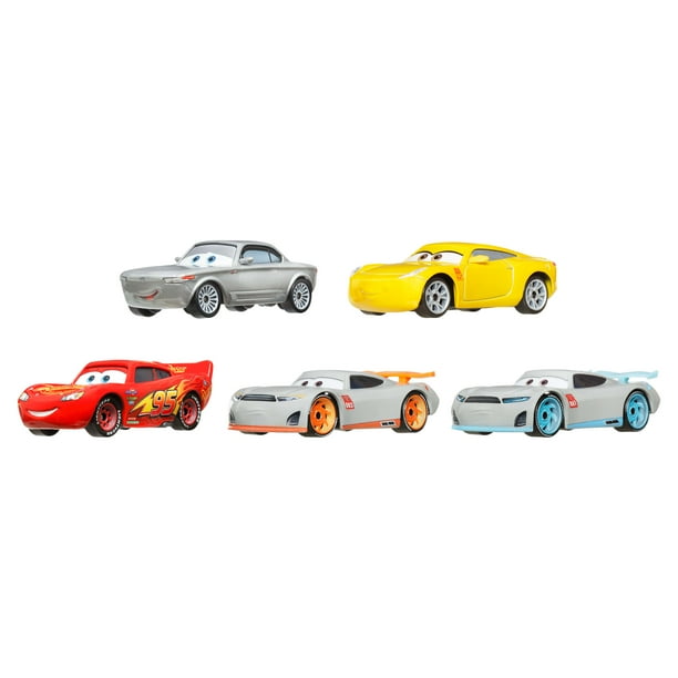 Disney and Pixar Cars Travelin' Team 5-Pack, Set of 5 1:55 Scale