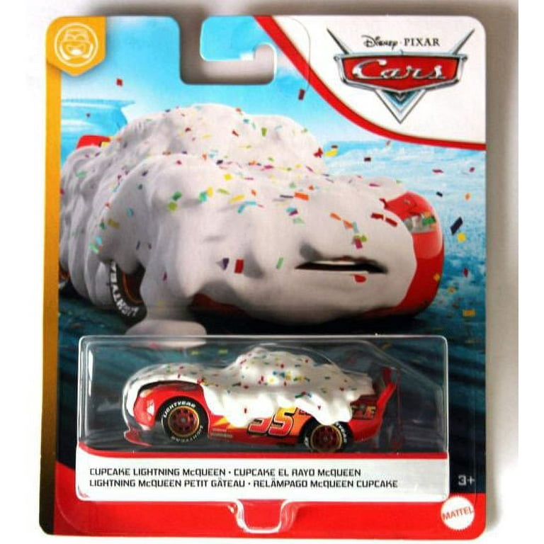 Disney Pixar Cars Lot White Lightning McQueen 1:55 Diecast Model