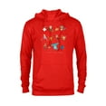 thumbnail image 1 of Disney and Pixar Character Everyone’s Favorite Hero - Pullover Hoodie for Adults - Customized-Red, 1 of 5