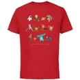 thumbnail image 1 of Disney and Pixar Character Everyone’s Favorite Hero - Short Sleeve Cotton T-Shirt for Adults - Customized-Red, 1 of 5