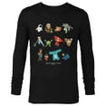 thumbnail image 1 of Disney and Pixar Characters Vacation Our Family Trip - Long Sleeve T-Shirt for Men - Customized-Black, 1 of 5