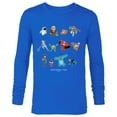 thumbnail image 1 of Disney and Pixar Characters Vacation Our Family Trip - Long Sleeve T-Shirt for Men - Customized-Navy, 1 of 5