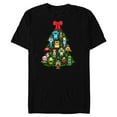 thumbnail image 1 of Disney and Pixar Christmas Tree Nutcracker Holiday - Short Sleeve Blended T-Shirt for Adults – Customized-Black, 1 of 5