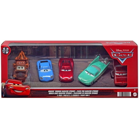 Disney and Pixar Cruisin’ Through Radiator Springs Vehicle 5-Pack