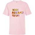 thumbnail image 1 of Disney and Pixar Halloween Boo! Scary! Eek! Jack-Jack & Dug - Short Sleeve T-Shirt for Kids - Customized-Soft Pink, 1 of 5