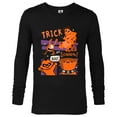 thumbnail image 1 of Disney and Pixar Halloween Trick or Scream Monsters, Inc. - Long Sleeve T-Shirt for Men - Customized-Black, 1 of 5