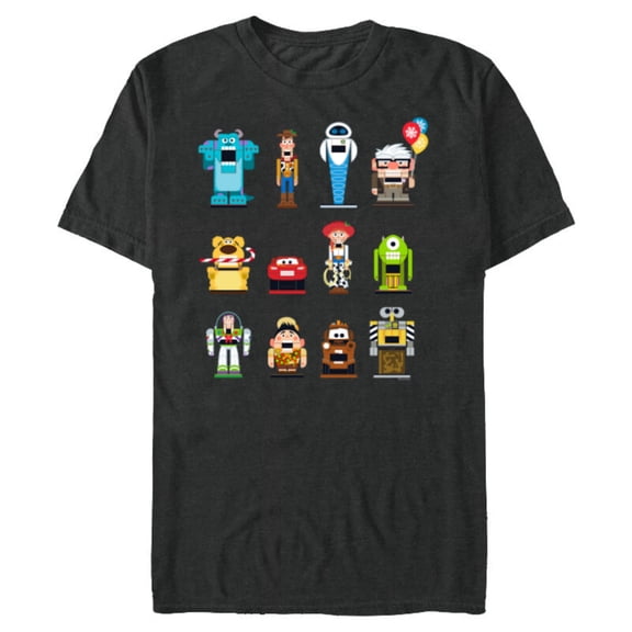 Disney and Pixar Holiday Christmas Nutcracker Characters - Short Sleeve Blended T-Shirt for Adults - Customized-Dark Heather