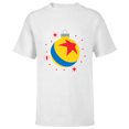 thumbnail image 1 of Disney and Pixar Holiday Pixar Ball Christmas Tree Ornament - Short Sleeve T-Shirt for Kids - Customized-White, 1 of 5
