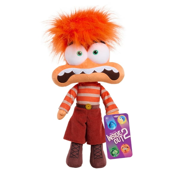 Disney and Pixar Inside Out 2 Large Plush Anxiety, Polyester, Kids Toy