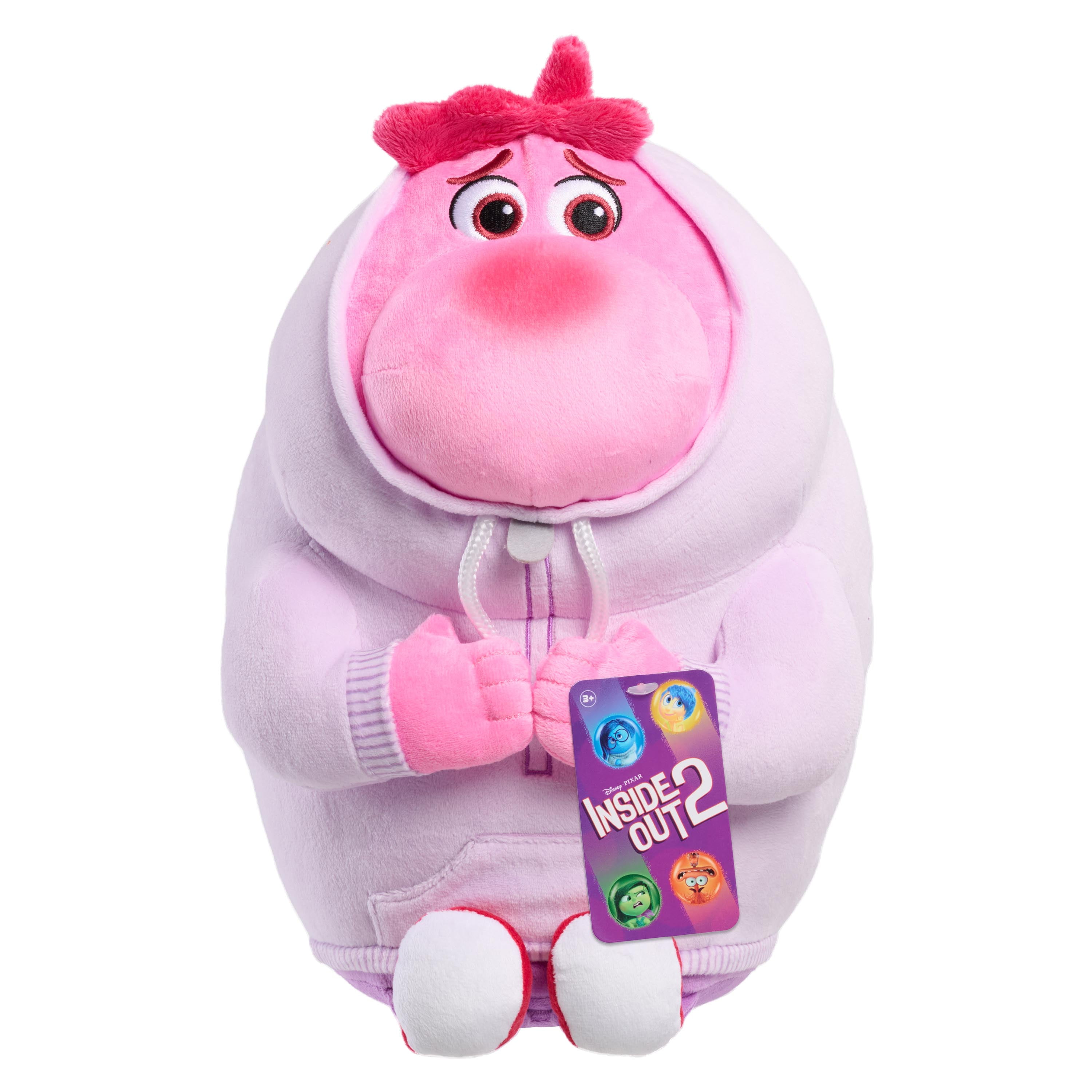 Disney and Pixar Inside Out 2 Large Plush Embarrassment, Polyester, Kids Toy