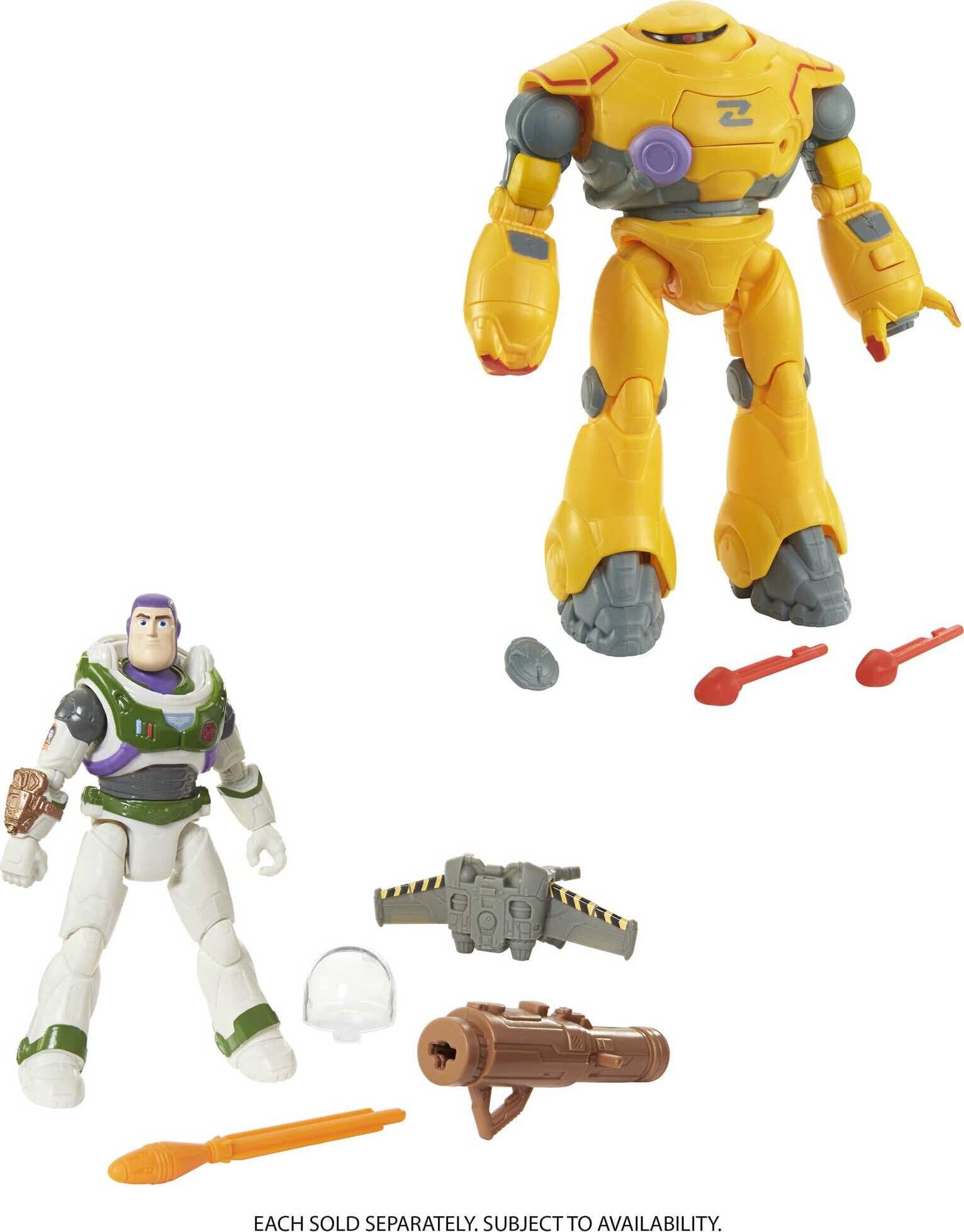 Disney and Pixar Lightyear 5 Inch Scale Action Figures with Feature 4 Years & Up (Styles May Vary)