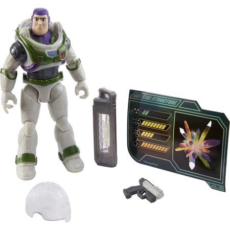 Disney and Pixar Lightyear Crystal Grade Space Ranger Alpha Buzz Action Figure & Accessories, 5-in