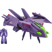 Disney and Pixar Lightyear Hyperspeed Series Zurg Fighter Ship (9 in) & Zurg Action Figure (2.25 in)