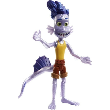 Disney and Pixar Luca Alberto Scorfano Action Figure with Color Change & Swappable Parts