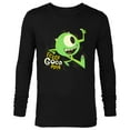 thumbnail image 1 of Disney and Pixar Monsters, Inc. Mike Wazowski Feels Good Man - Long Sleeve T-Shirt for Men - Customized-Black, 1 of 5