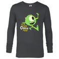 thumbnail image 1 of Disney and Pixar Monsters, Inc. Mike Wazowski Feels Good Man - Long Sleeve T-Shirt for Men - Customized-Charcoal Heather, 1 of 5