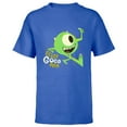 thumbnail image 1 of Disney and Pixar Monsters, Inc. Mike Wazowski Feels Good Man - Short Sleeve T-Shirt for Kids - Customized-Royal, 1 of 5