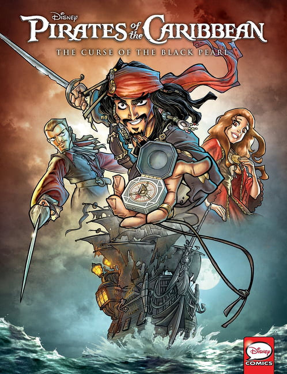 Pirates of the Caribbean The Black Pearl A Pop-Up Pirate Ship: Disney  Books, Disney Storybook Art Team: 9781423108085: : Books