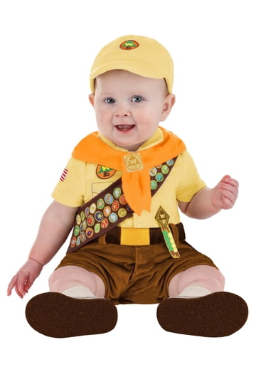 russell up fancy dress Disney Pixar Adult Costume completes the look Russell Up Costume