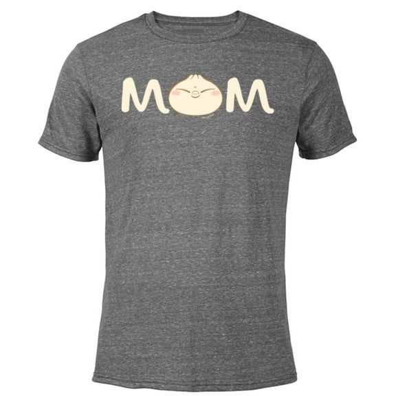 Disney and Pixar’s Bao Dumpling Mom - Short Sleeve Blended T-Shirt for Adults - Customized-Dark Heather