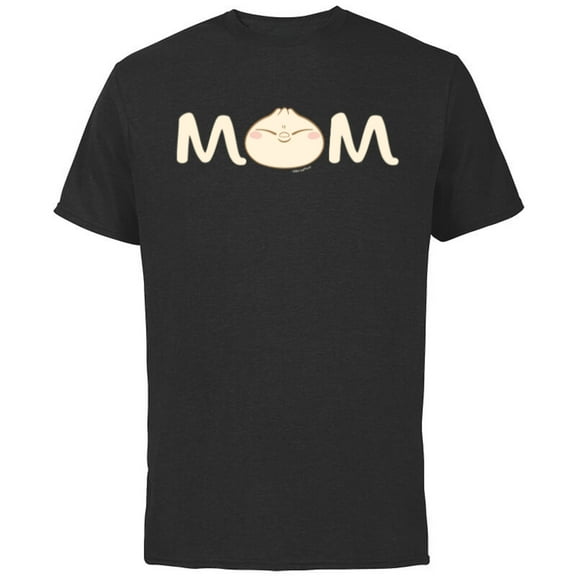 Disney and Pixar’s Bao Dumpling Mom - Short Sleeve Cotton T-Shirt for Adults - Customized-Black