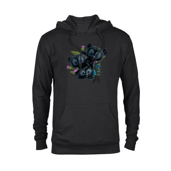 Disney and Pixar’s Brave Bear Cubs - Pullover Hoodie for Adults - Customized-Black