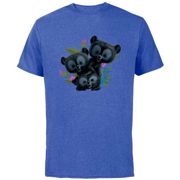 Disney and Pixar’s Brave Bear Cubs - Short Sleeve Cotton T-Shirt for Adults - Customized-Royal Heather