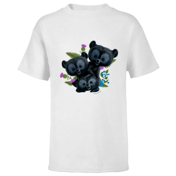 Disney and Pixar’s Brave Bear Cubs - Short Sleeve T-Shirt for Kids - Customized-White